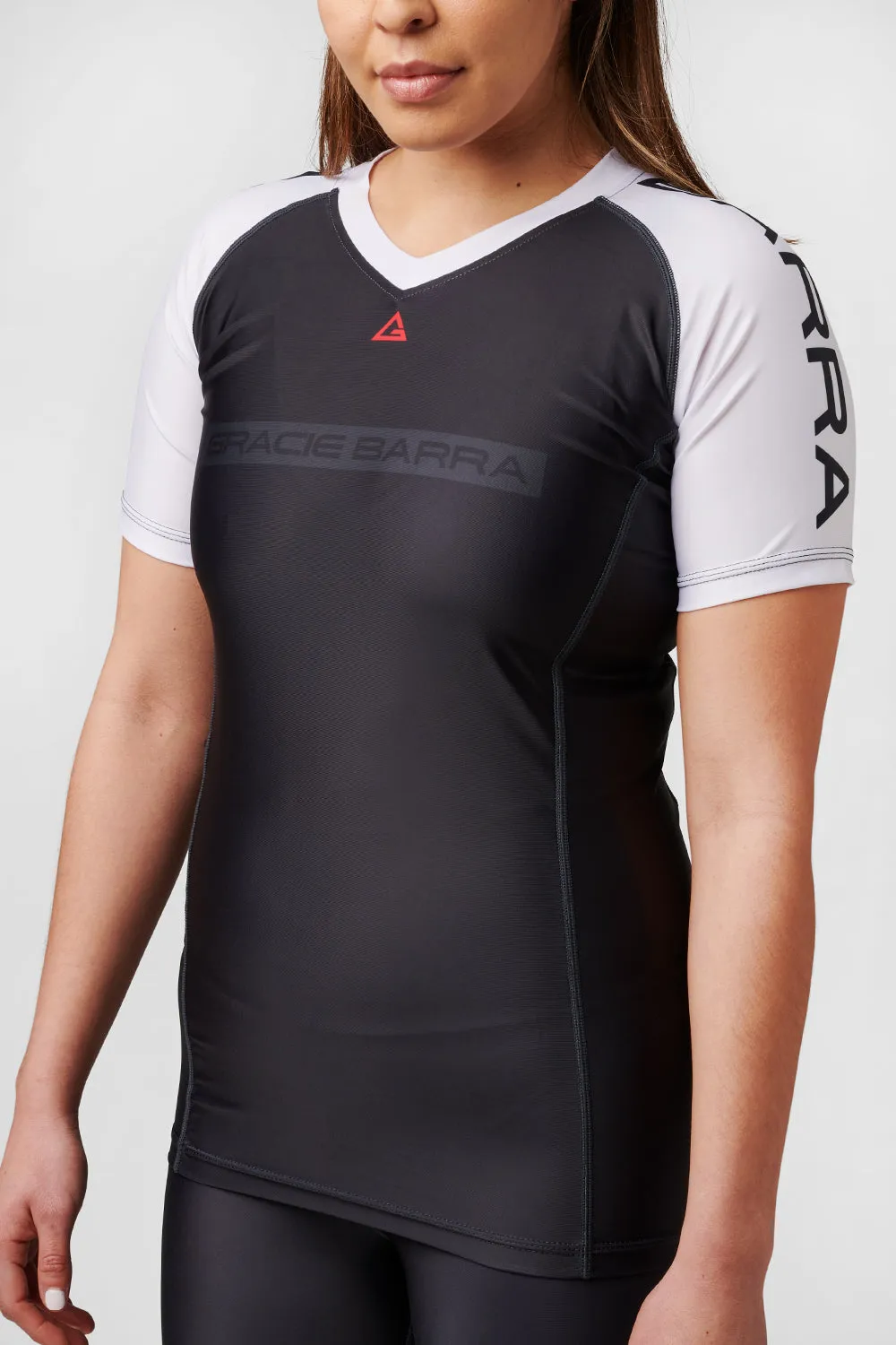 Rashguard Ranqueada M/C Feminina - Branca